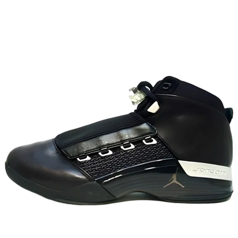 Air Jordan 17 OG 'Black Metallic Silver' 302720-041 - 1