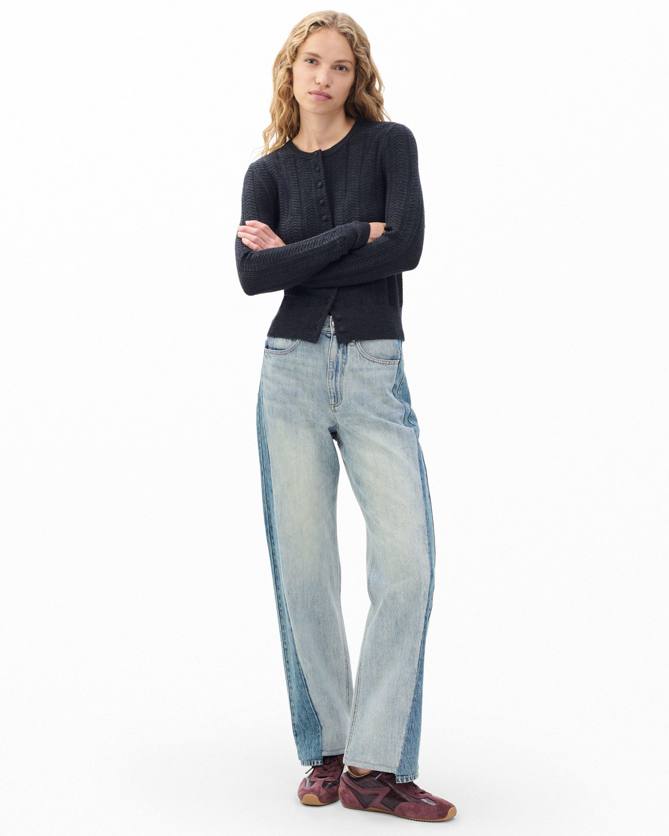 Shea Ankle Relaxed Straight Jeans
Lightweight Rigid in York Spliced - 2