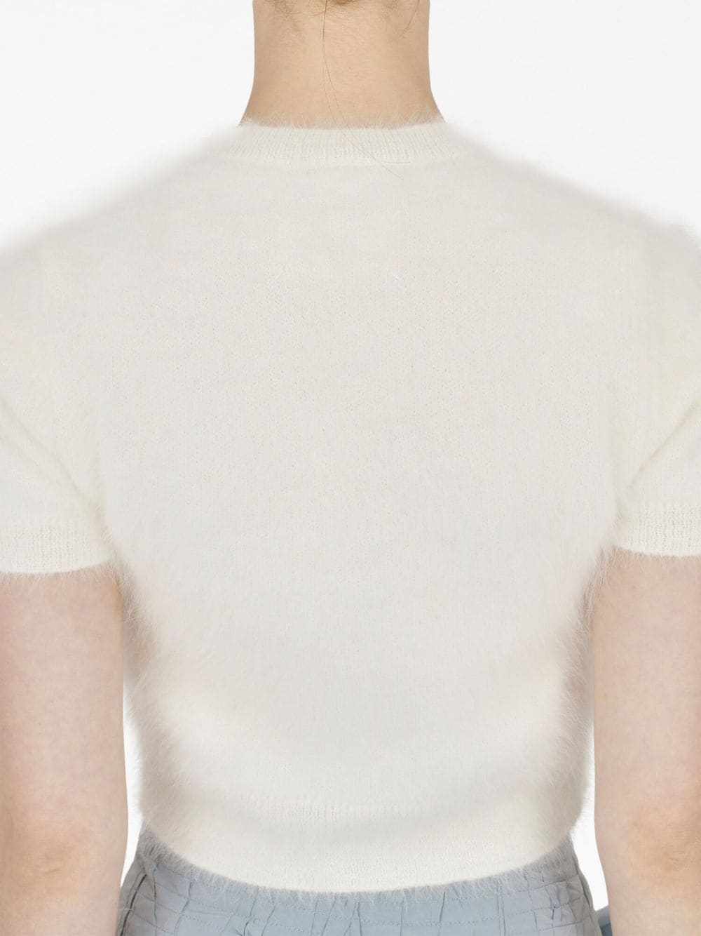 brushed ribbed T-shirt - 7
