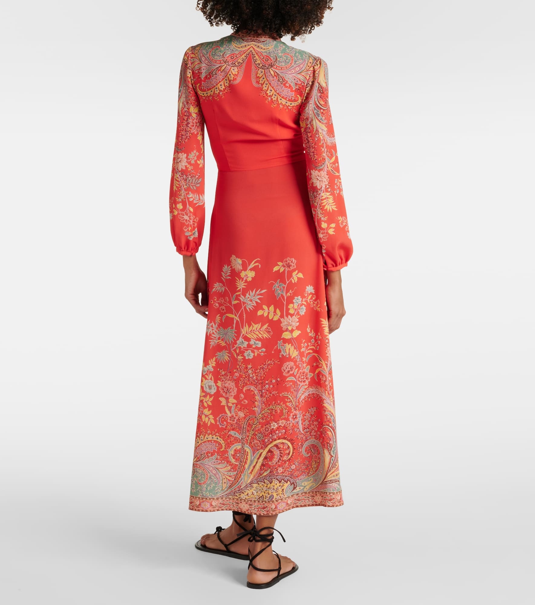 Printed midi dress - 3