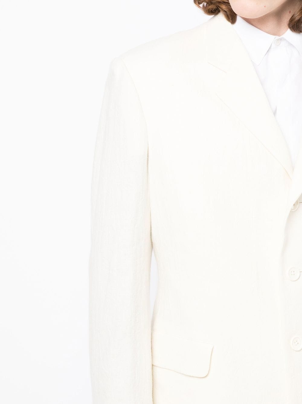 single-breasted blazer - 5