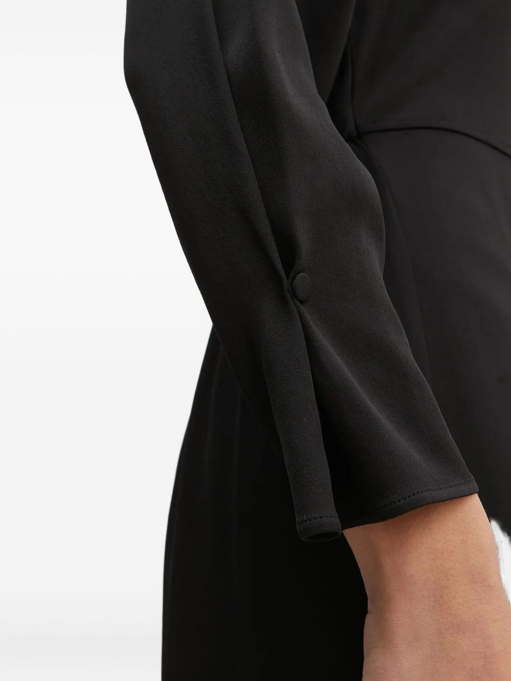 V-neck midi dress - 4