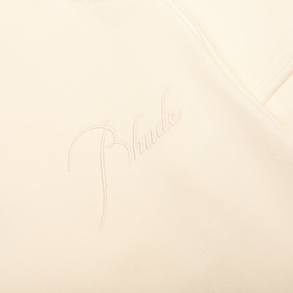 RHUDE SWEATPANT - VINTAGE WHITE - 4