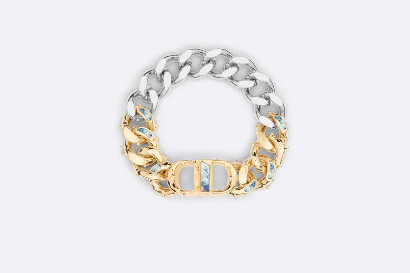 CD Icon Chain Link Bracelet 1