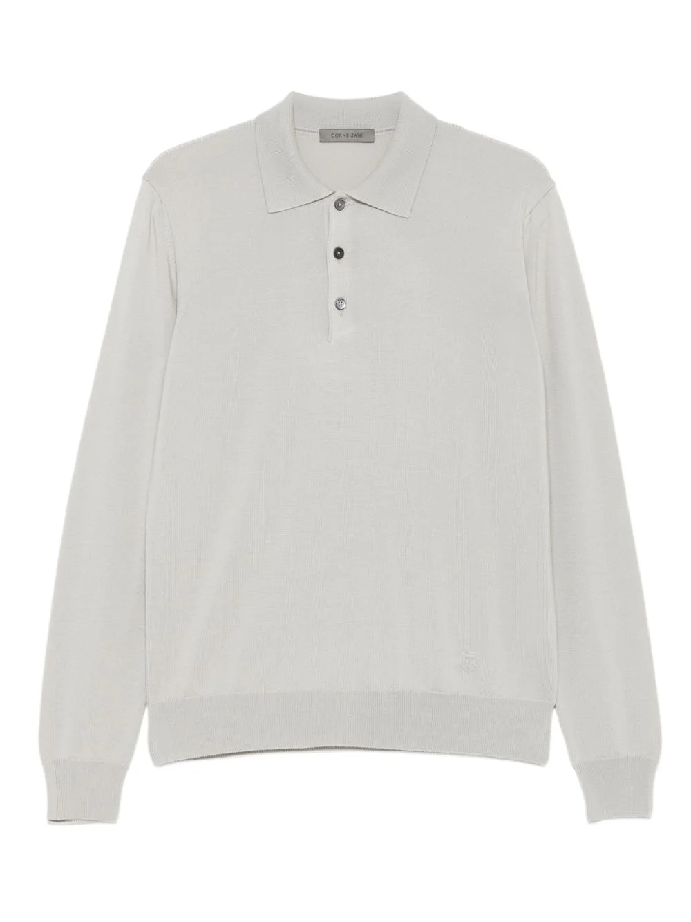 long-sleeve polo shirt - 1