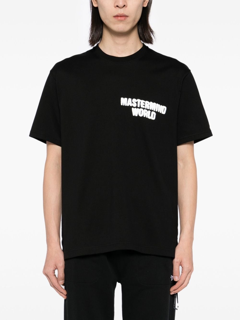 logo print short sleeves T-shirt - 3