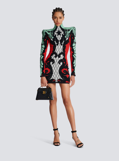 Balmain Baroque jacquard dress outlook