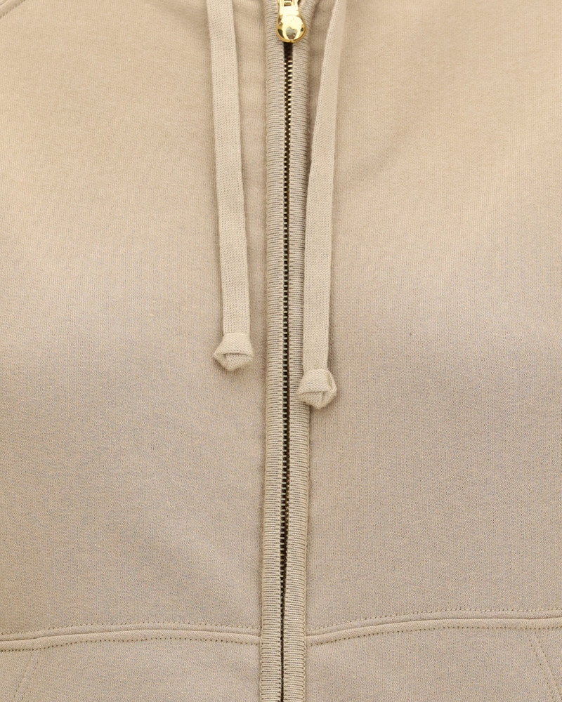 Neem Hooded Sweatshirt in Sea Island cotton and cashmere 3