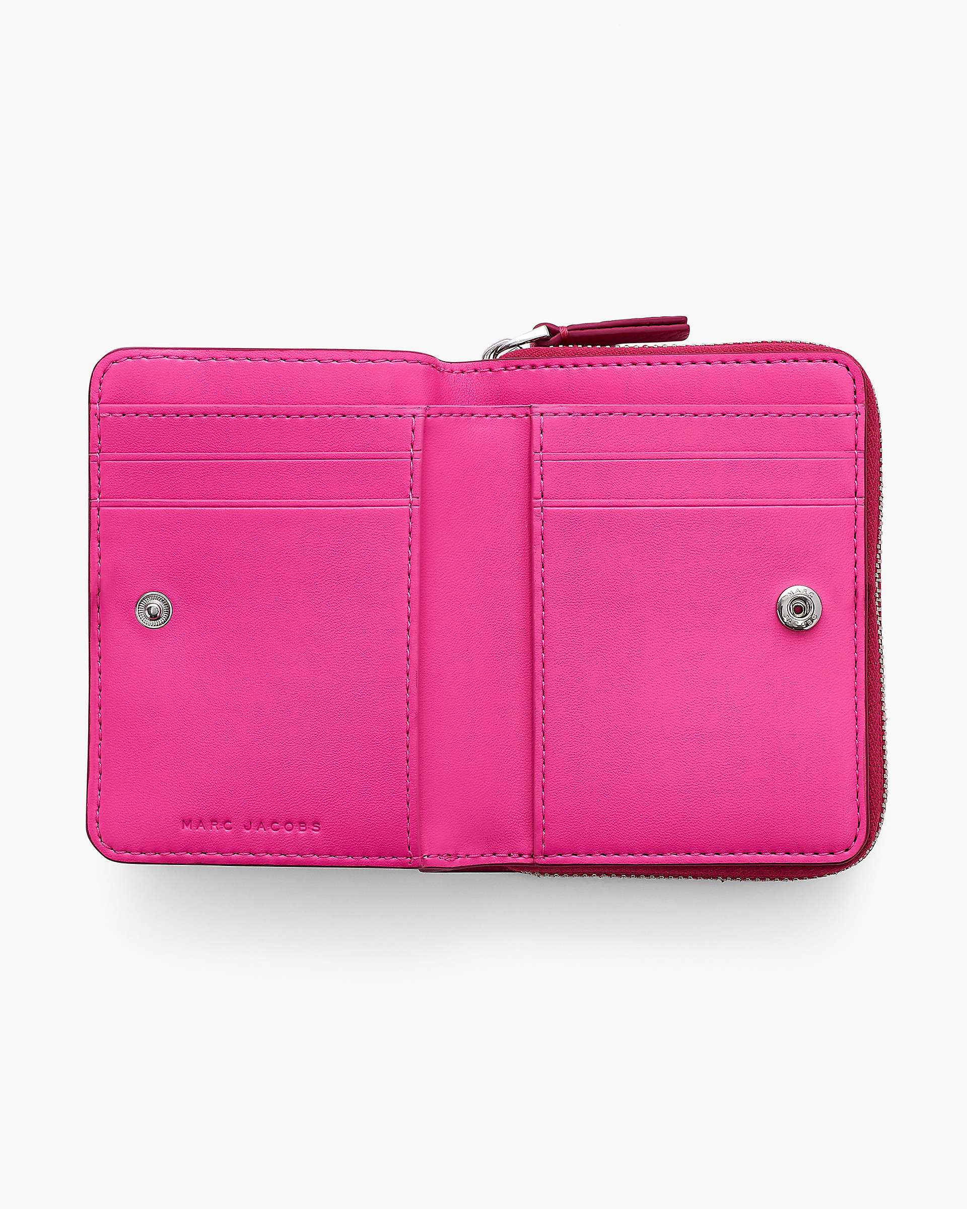 THE LEATHER MINI COMPACT WALLET - 2