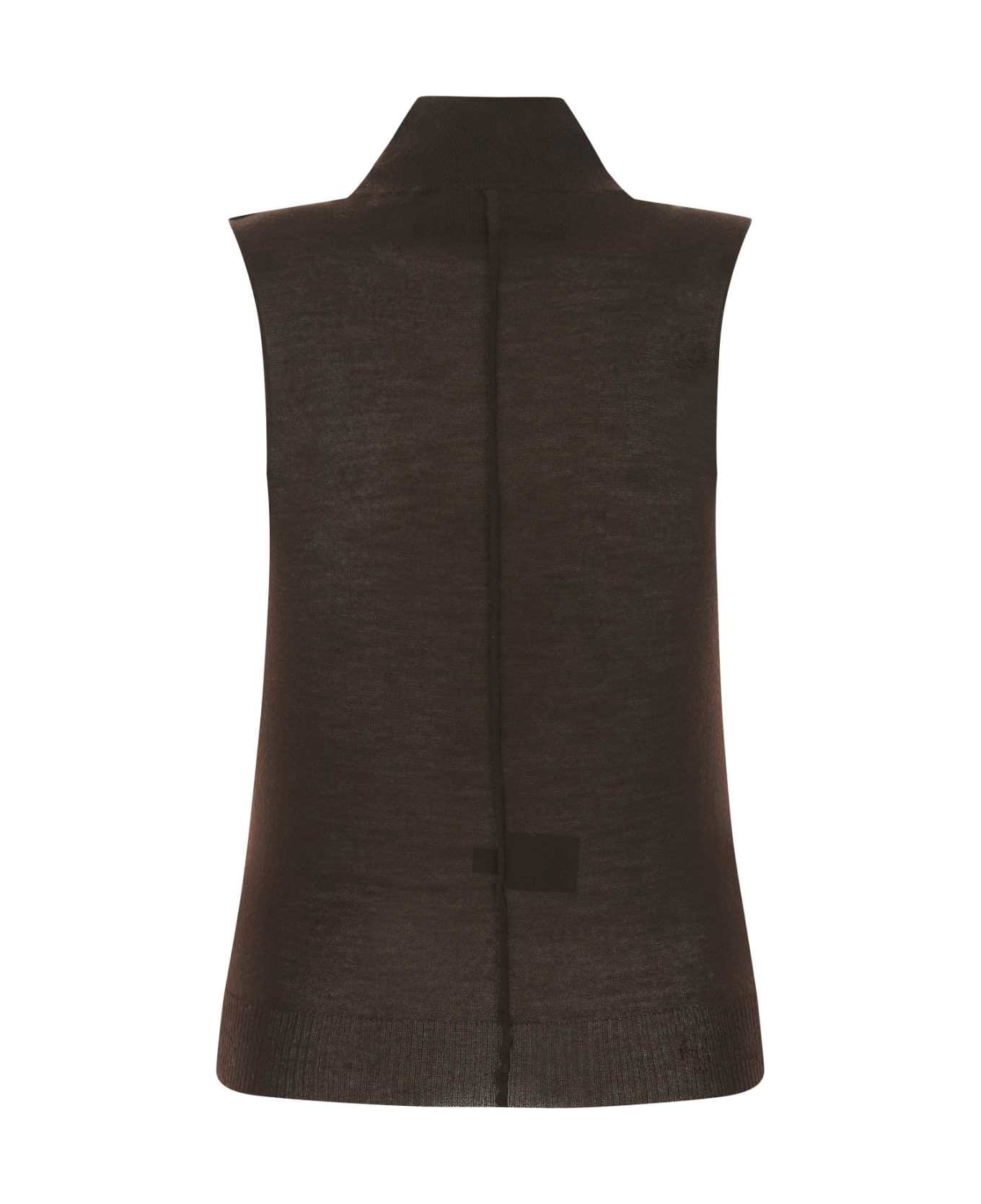 Chocolate Cashmere Top - 2