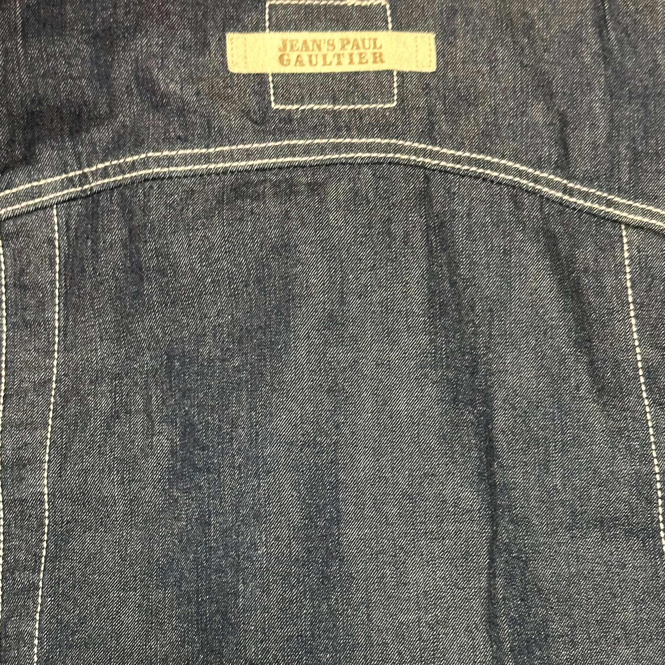 JEAN PAUL GAULTIER Spring Summer 2005 Transformation Denim Jacket - 5