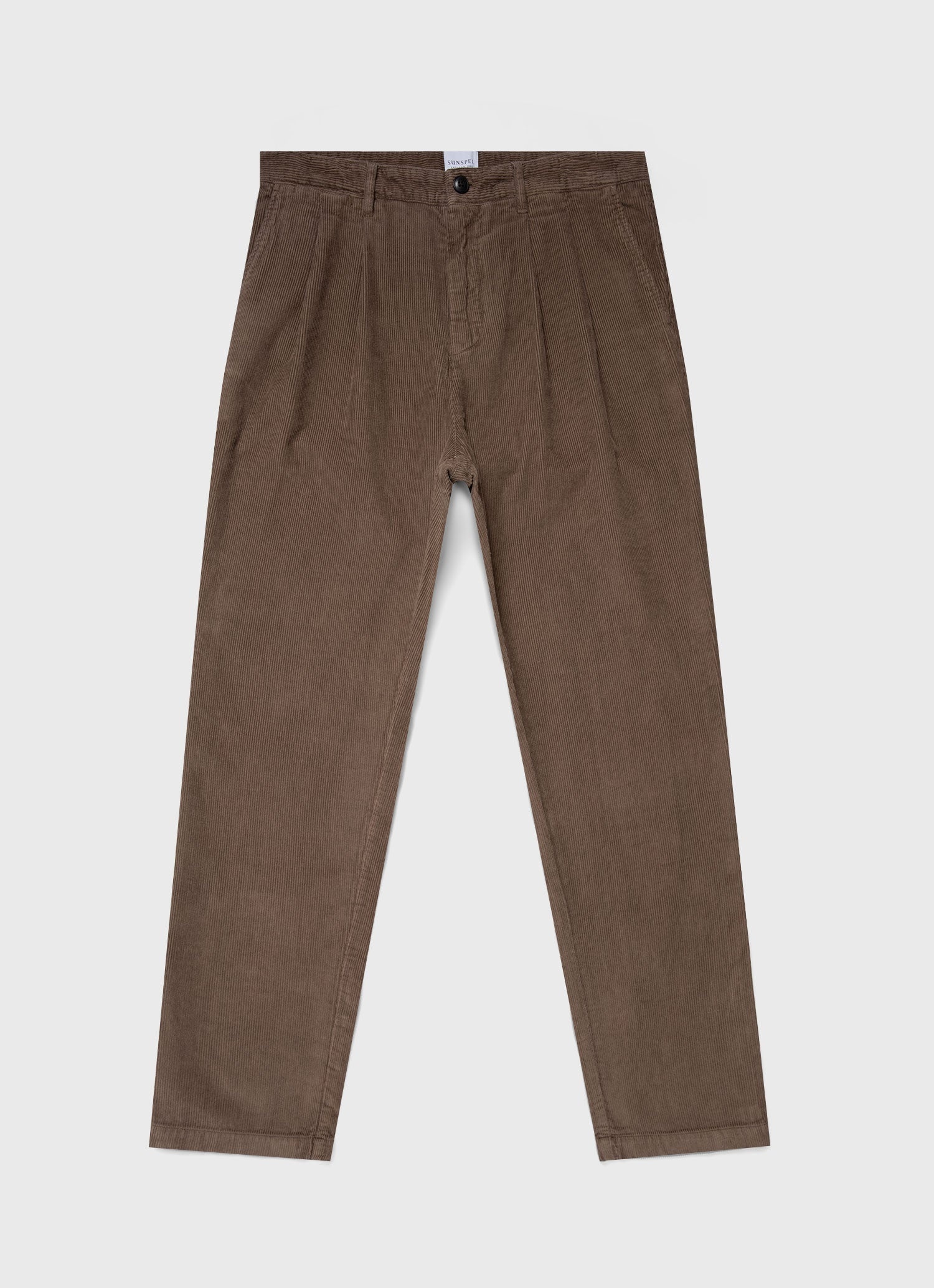 Double Pleat Corduroy Trouser - 1