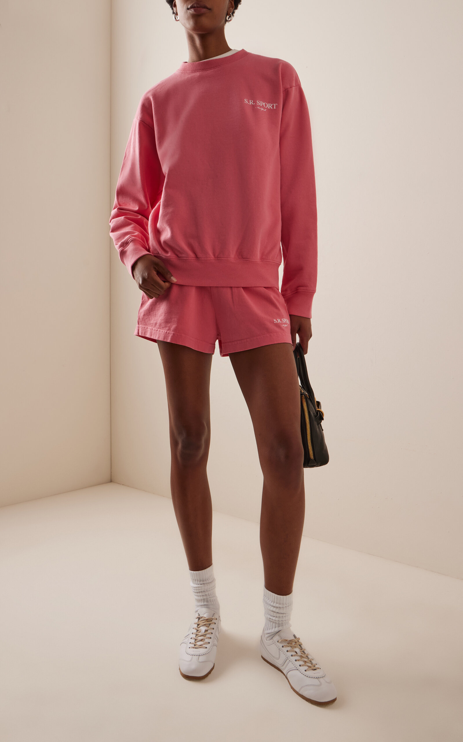 Wimbledon Cotton Sweatshirt pink - 3