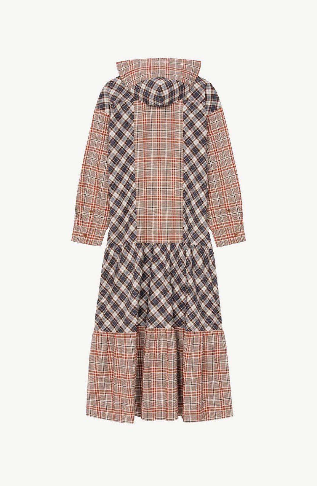 Long checked dress - 6