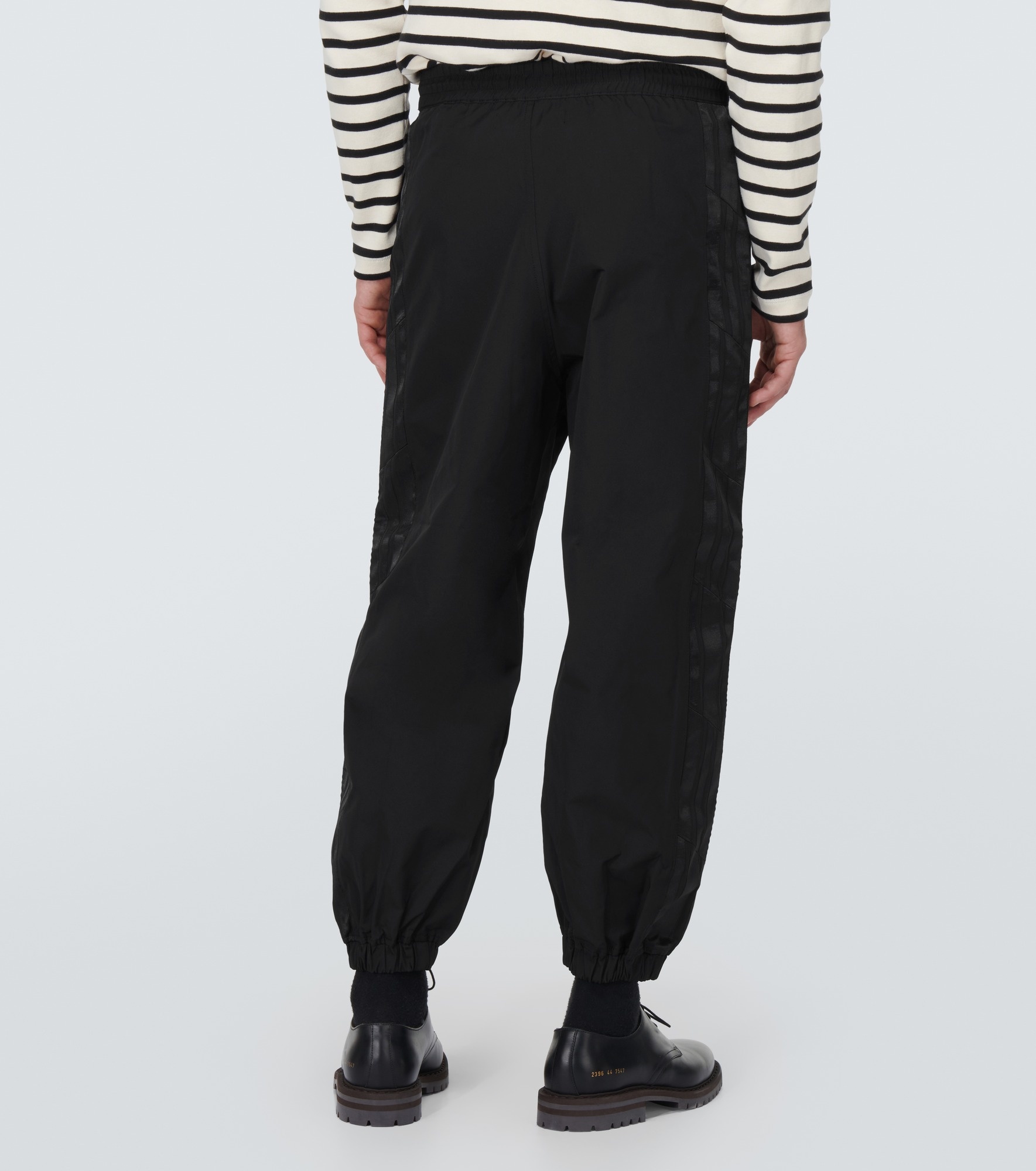 Wide-leg sweatpants - 4