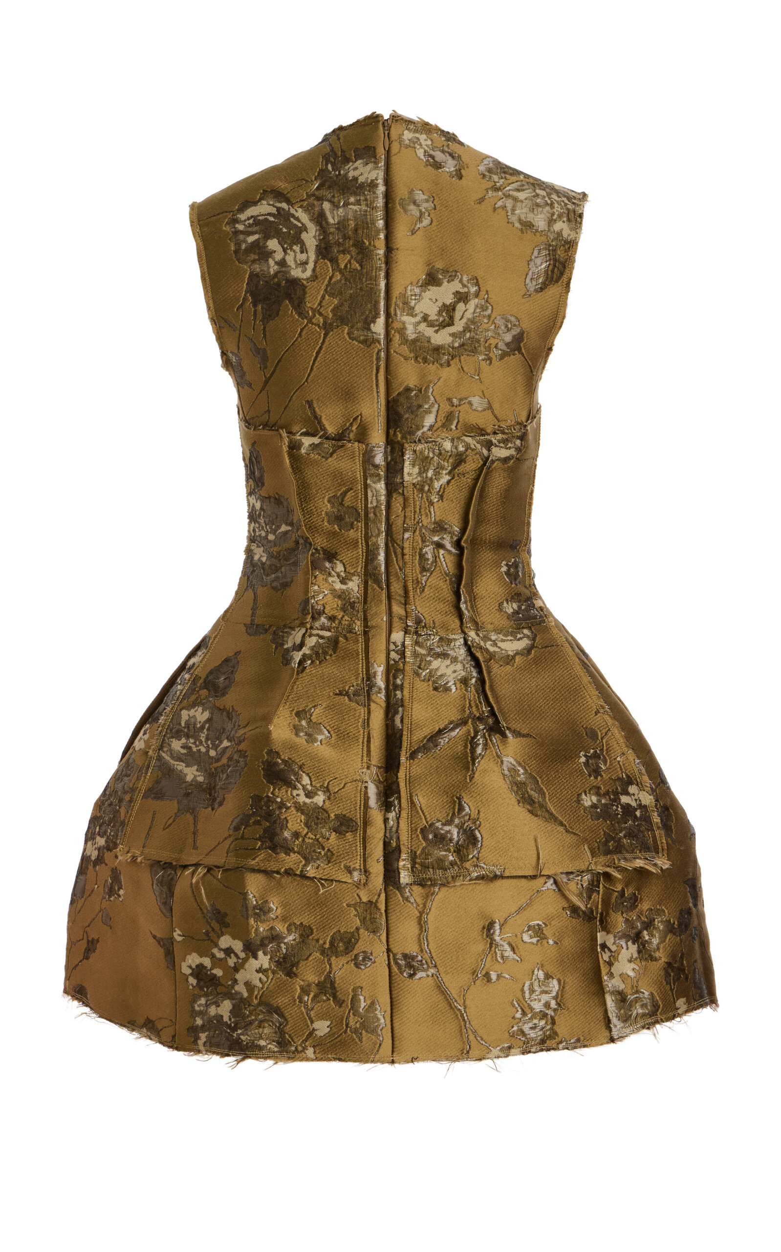 Brynelle Floral Embroidered Dress bronze - 5