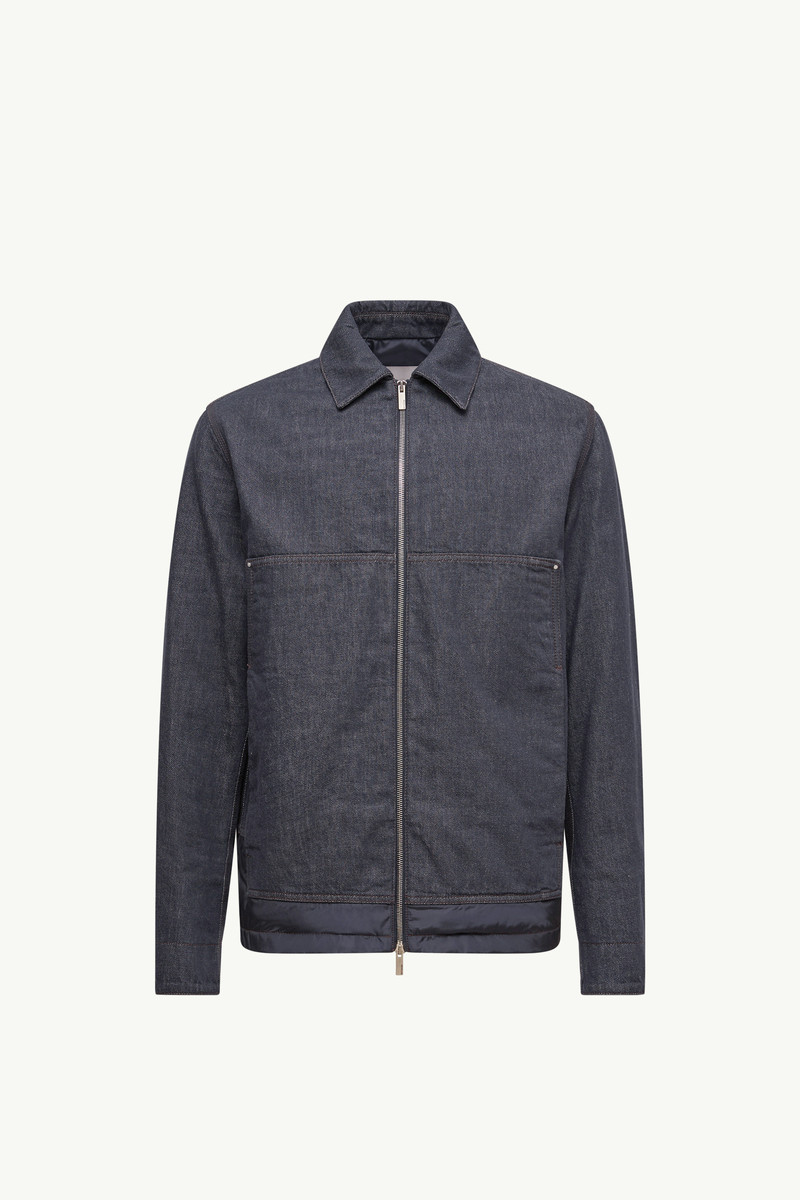 Ormoy Denim Down Shirt Jacket 1