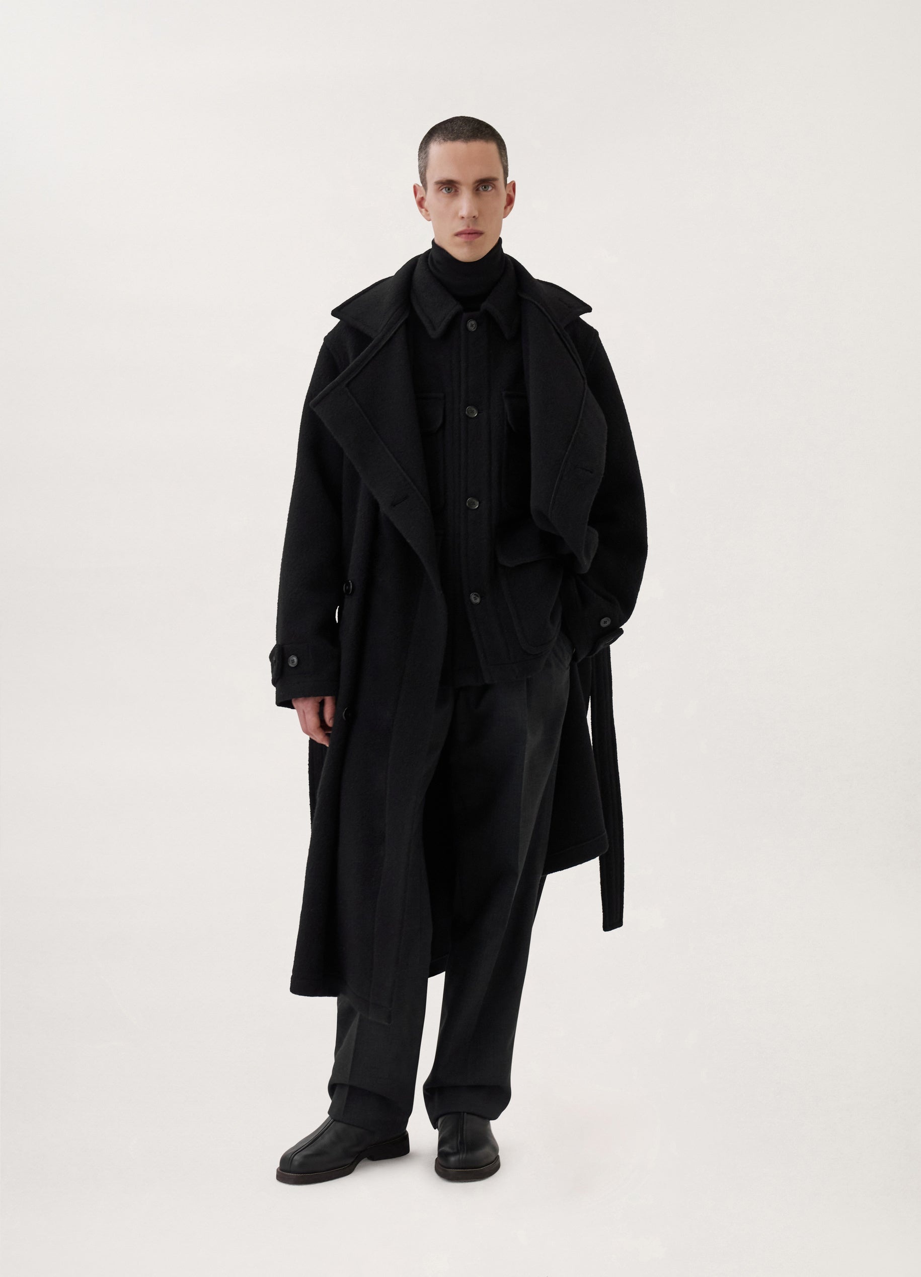 WRAP COAT
CABAN WOOL - 4