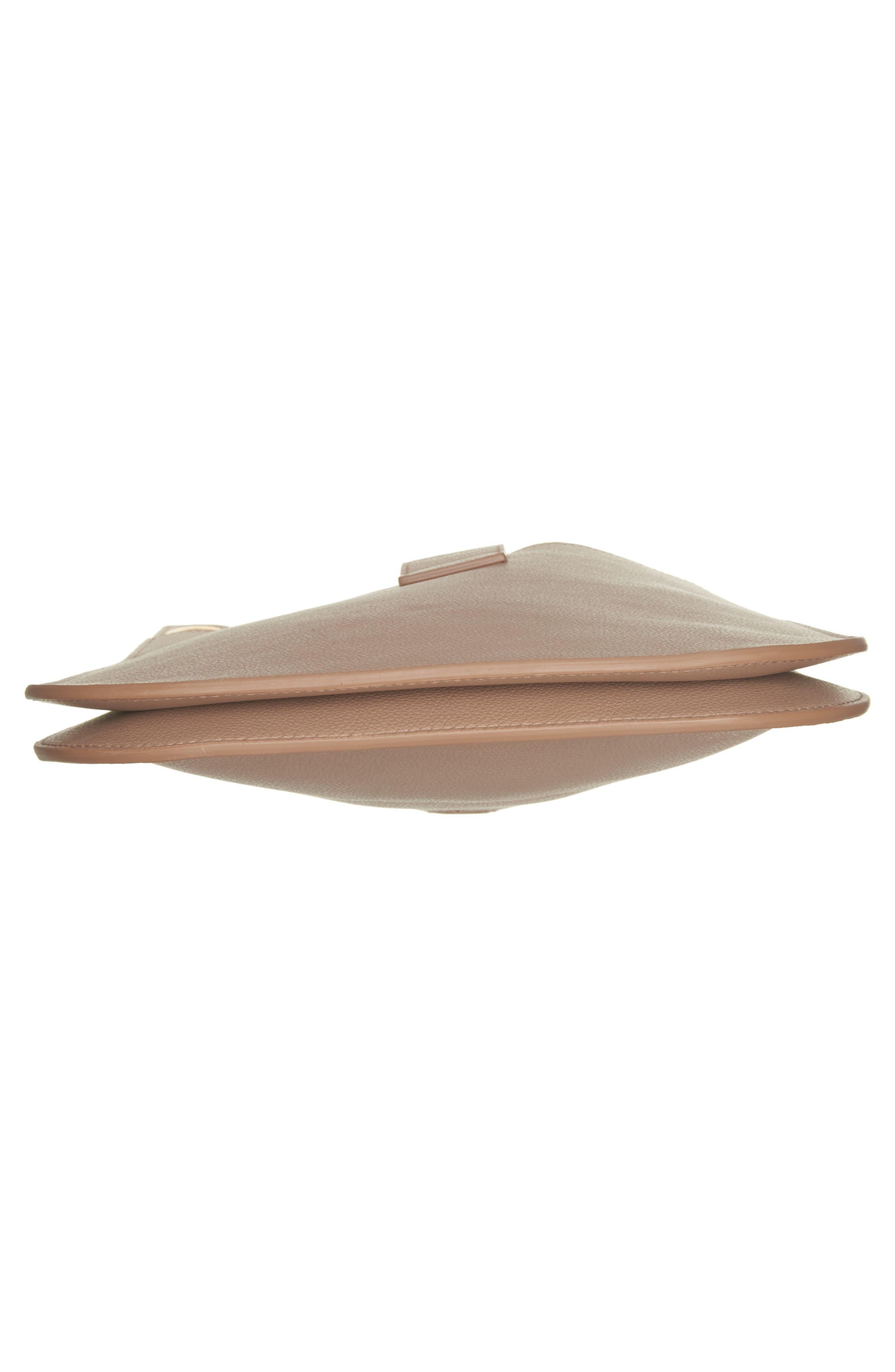 TOM FORD Small Tara Leather Top Handle Bag in Light Beige at Nordstrom - 8