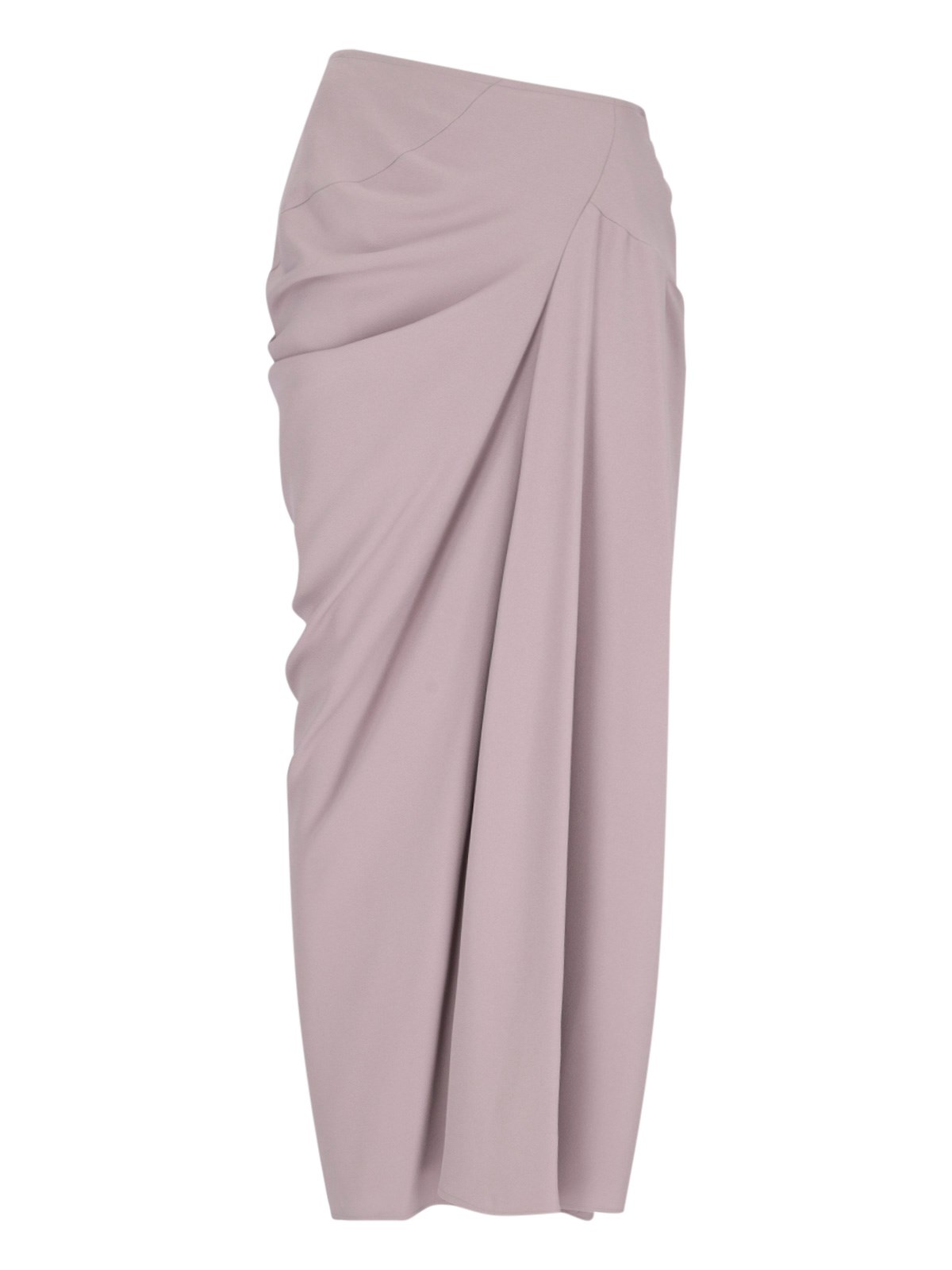 DRAPED MAXI SKIRT - 1