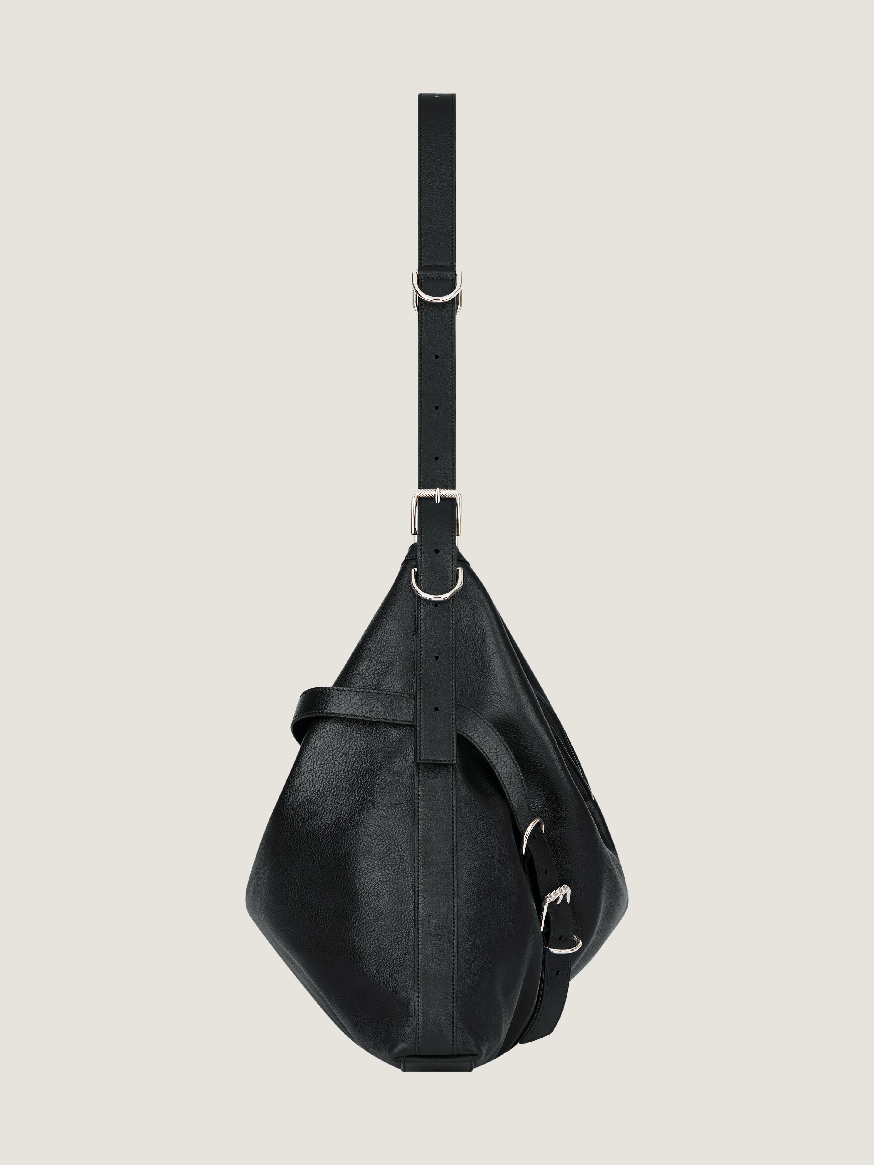 LARGE VOYOU BAG IN GRAINED LEATHER - 2