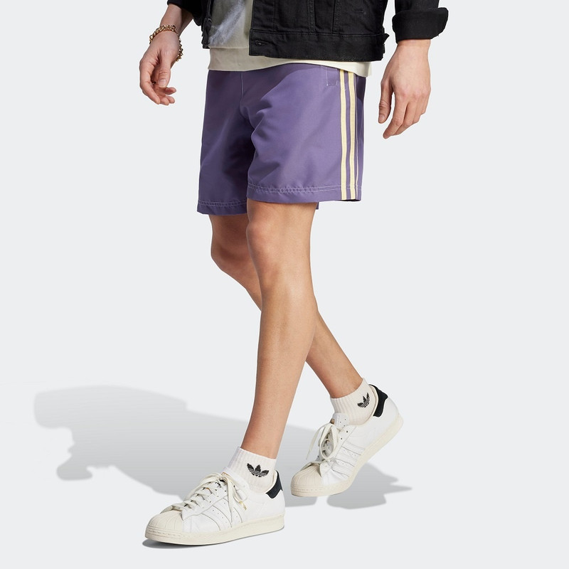 adidas adidas originals Enjoy Summer Shorts 'Purple' IT8188 outlook