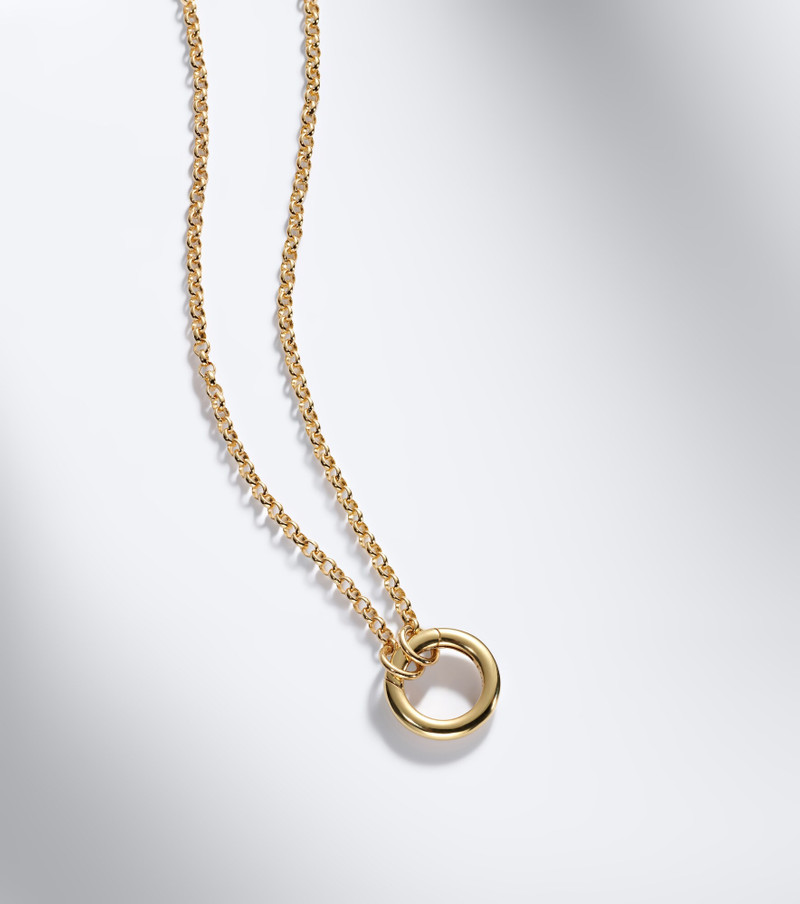 Belcher Small 18kt gold chain necklace 5