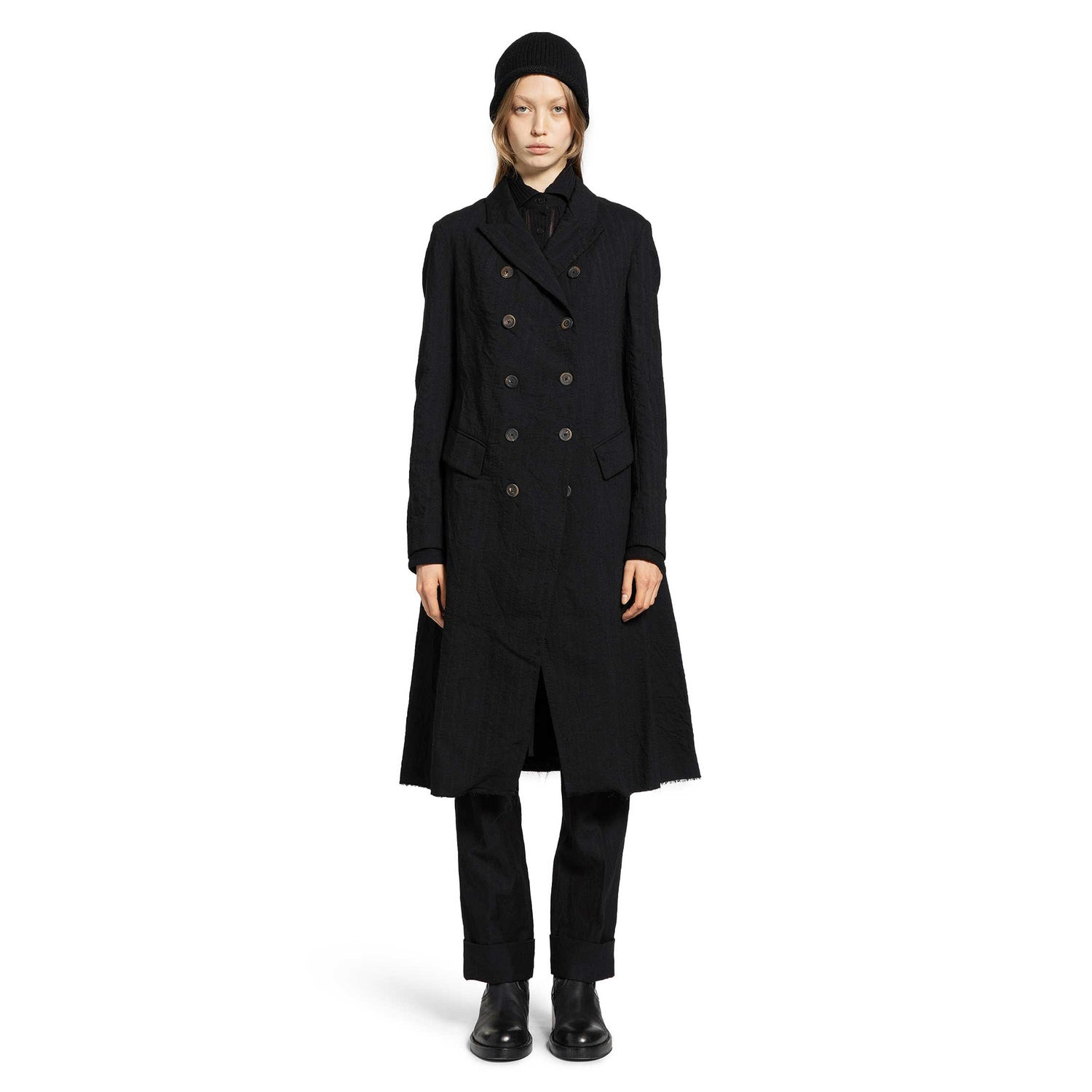 Forme D'expression Woman Black Coats - 5