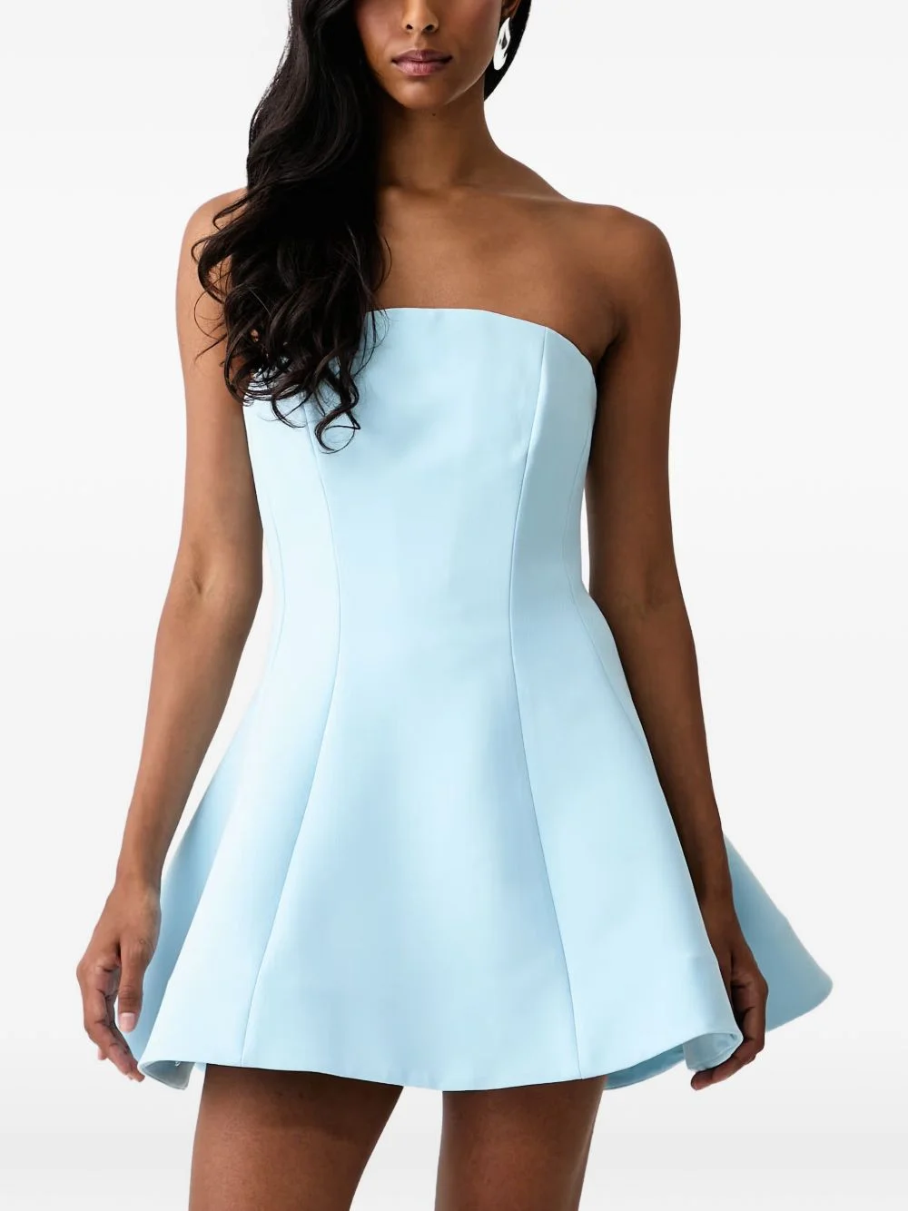 Nikita strapless panelled mini dress - 1