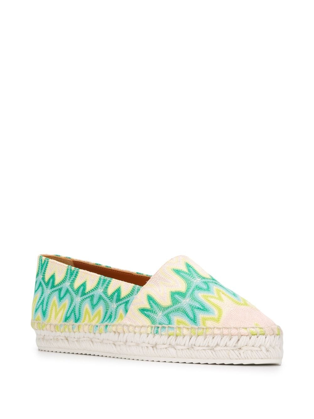 abstract pattern espadrilles - 2