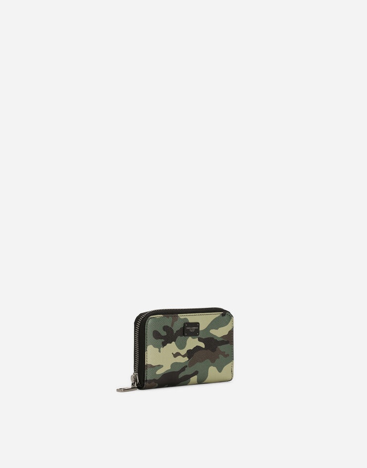 Small camouflage zip-around wallet - 2