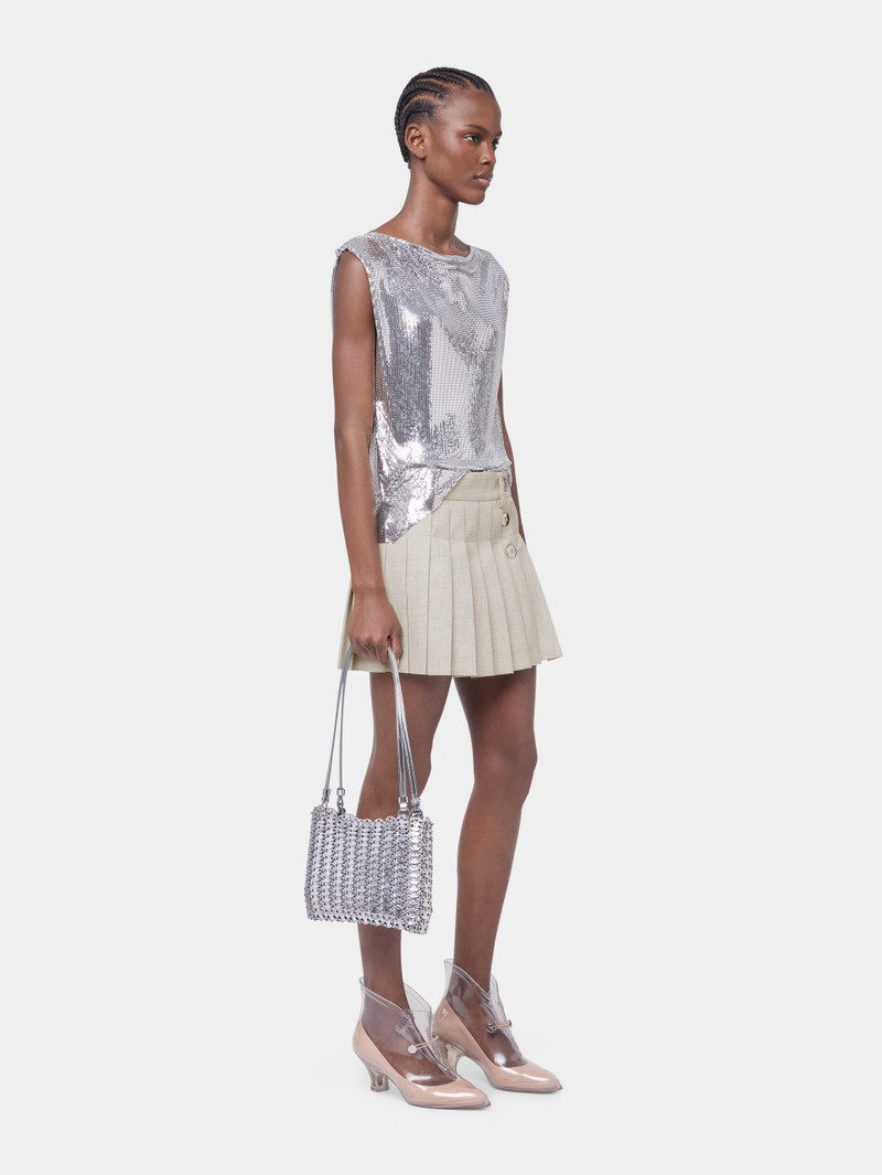 SILVER/BLUE 1969 FLIP BAG IN LEATHER 5