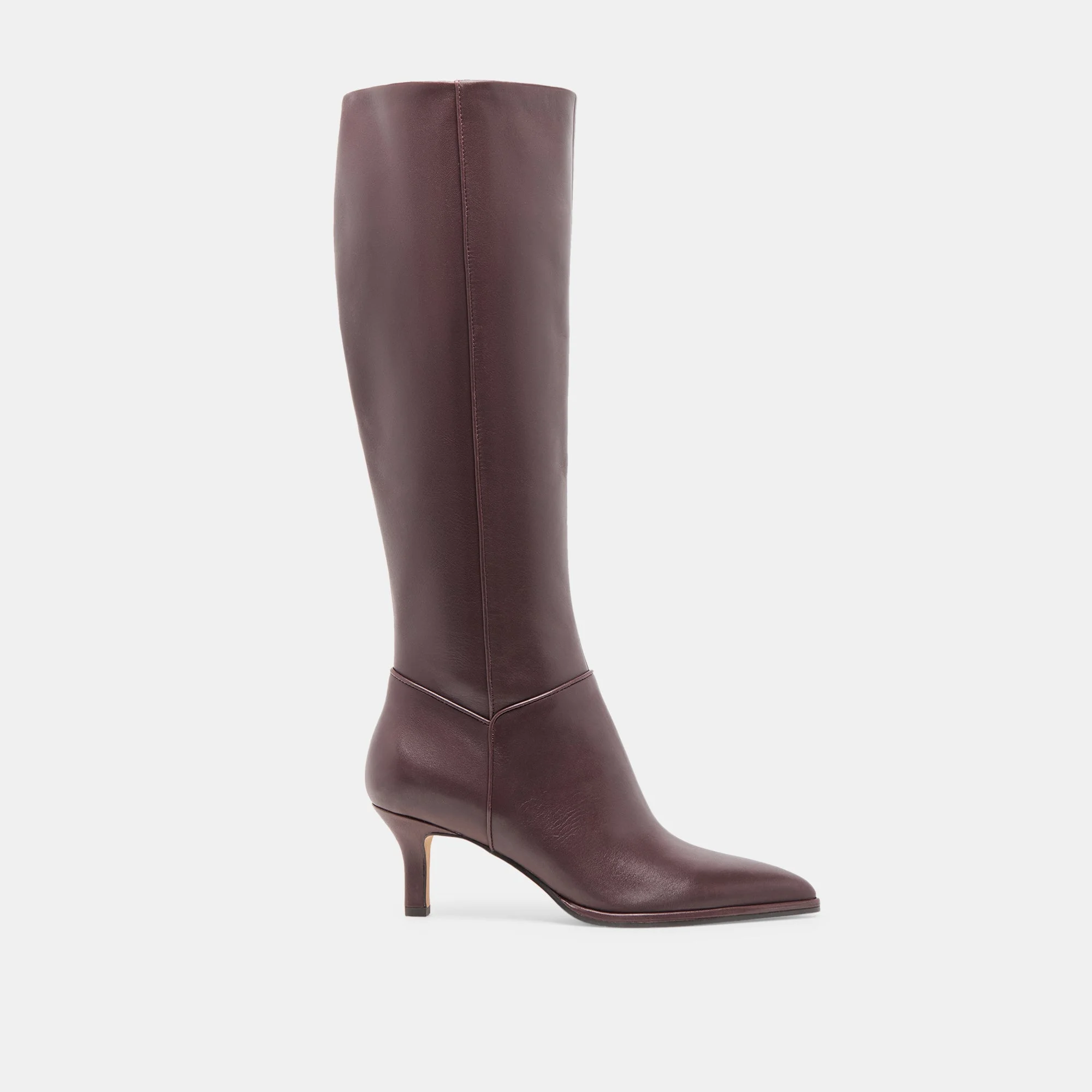 ALDY BOOTS MULBERRY LEATHER - 1