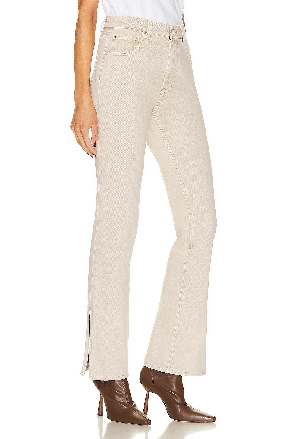 Harlow High Rise Boot with Slit - 2