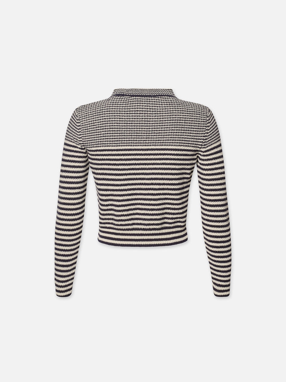 Compact Stripe Cardi in Navy Multi - 4