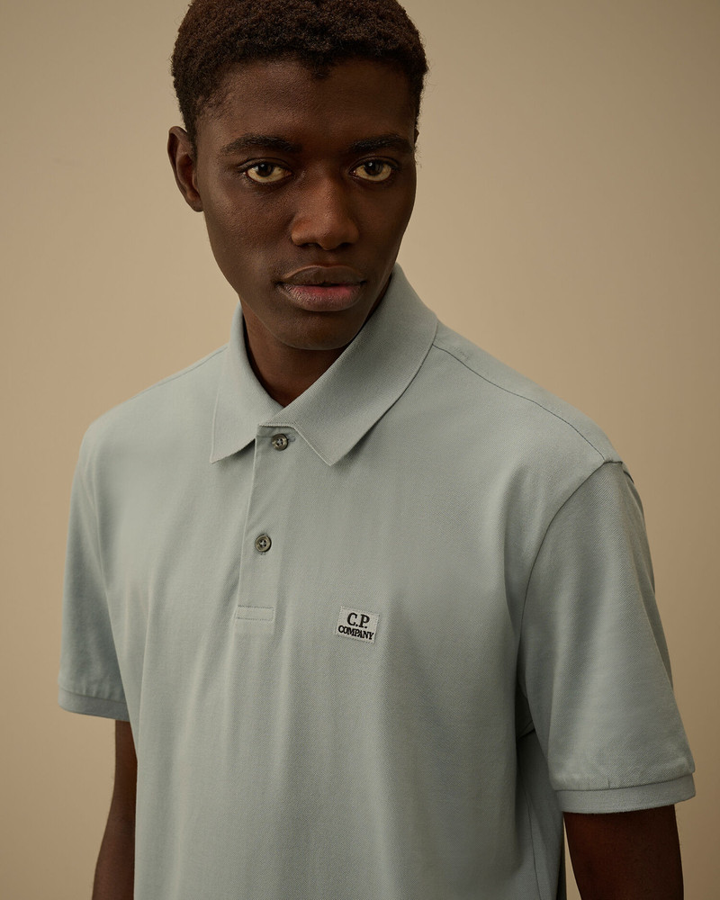 Stretch Piquet Short Sleeve Point Collar Polo 5