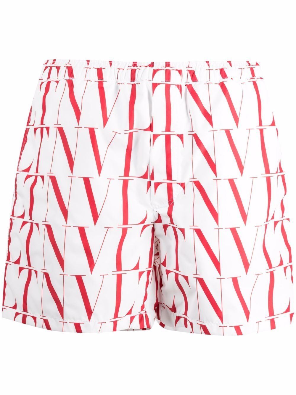 VLTN Times print swim shorts - 1