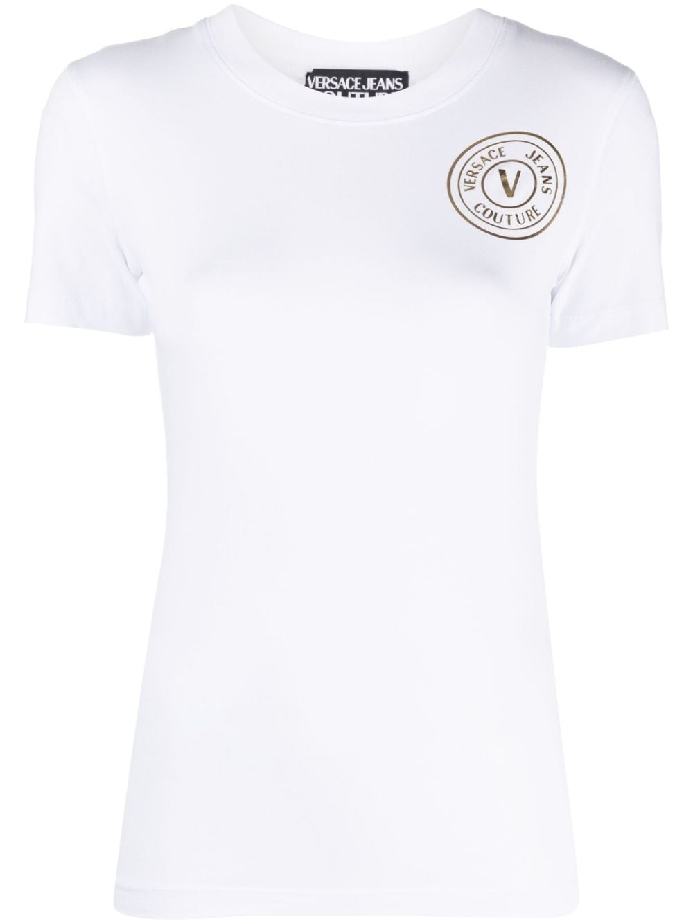 logo-print T-shirt - 1