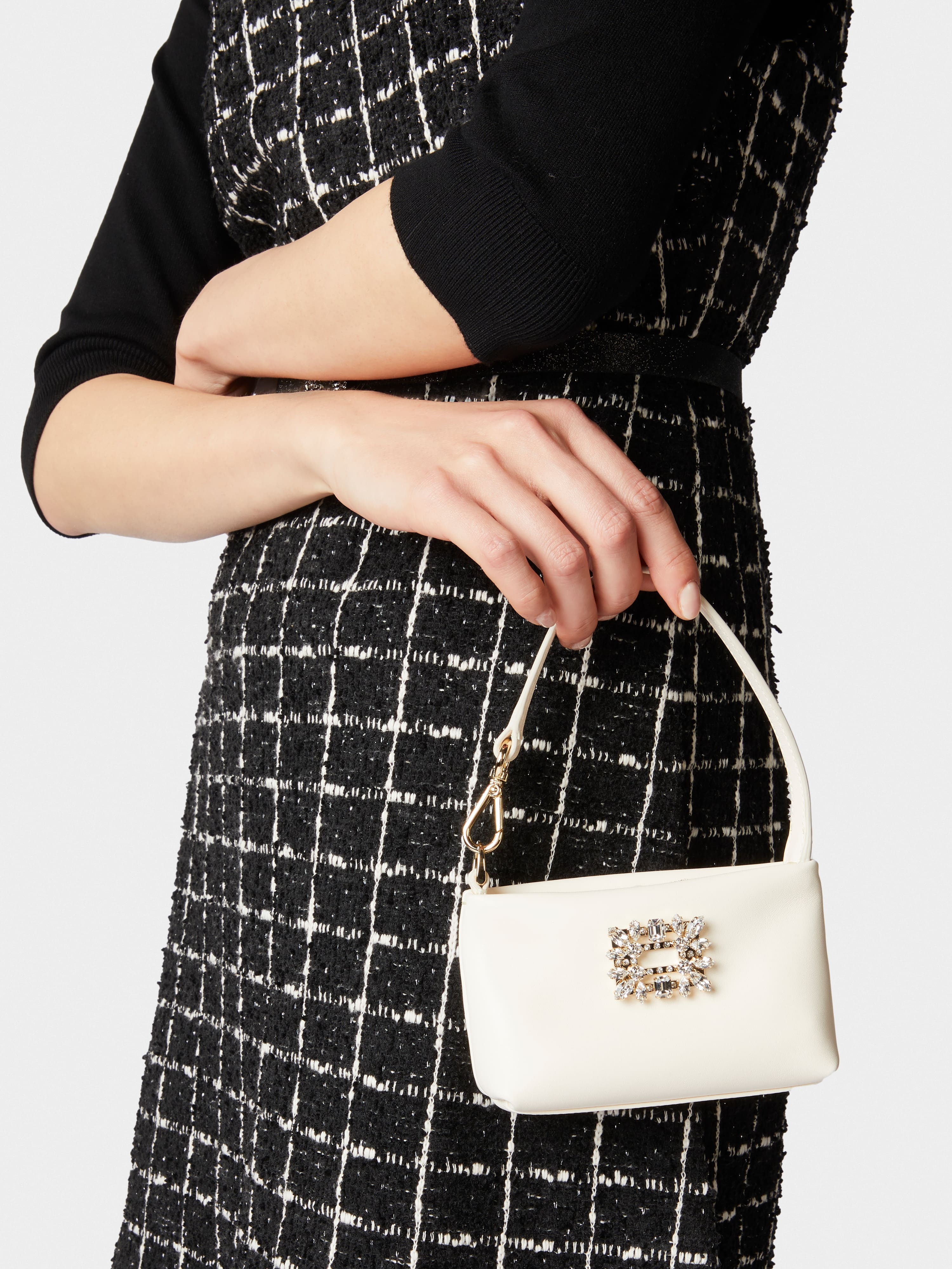 RV Nightlily Charm Micro Bag in Nappa Leather - 6