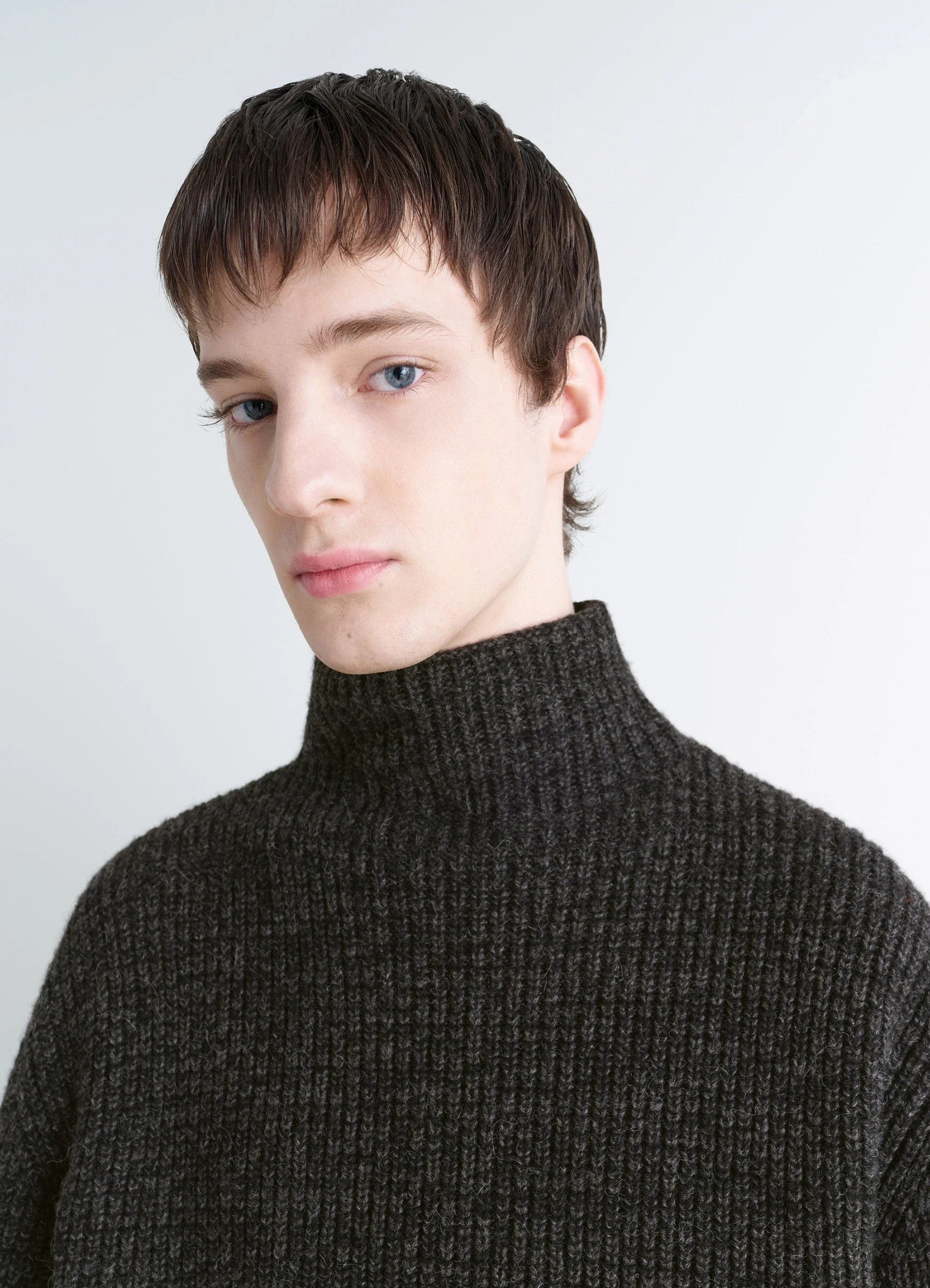 HIGH NECK SWEATER - 5