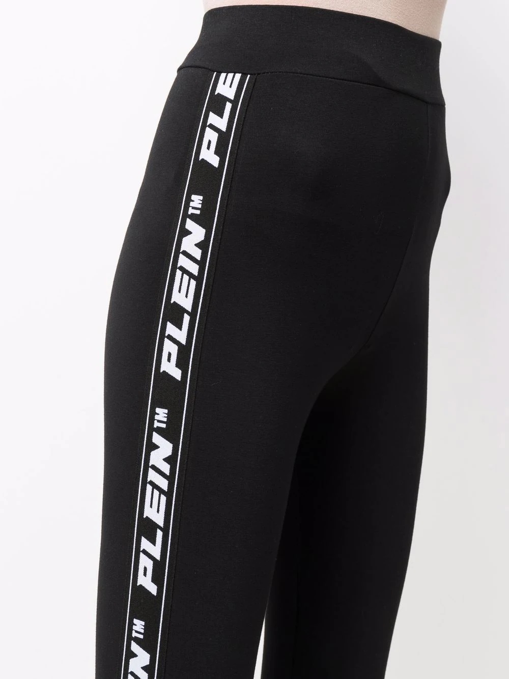 logo-print jersey leggings - 5