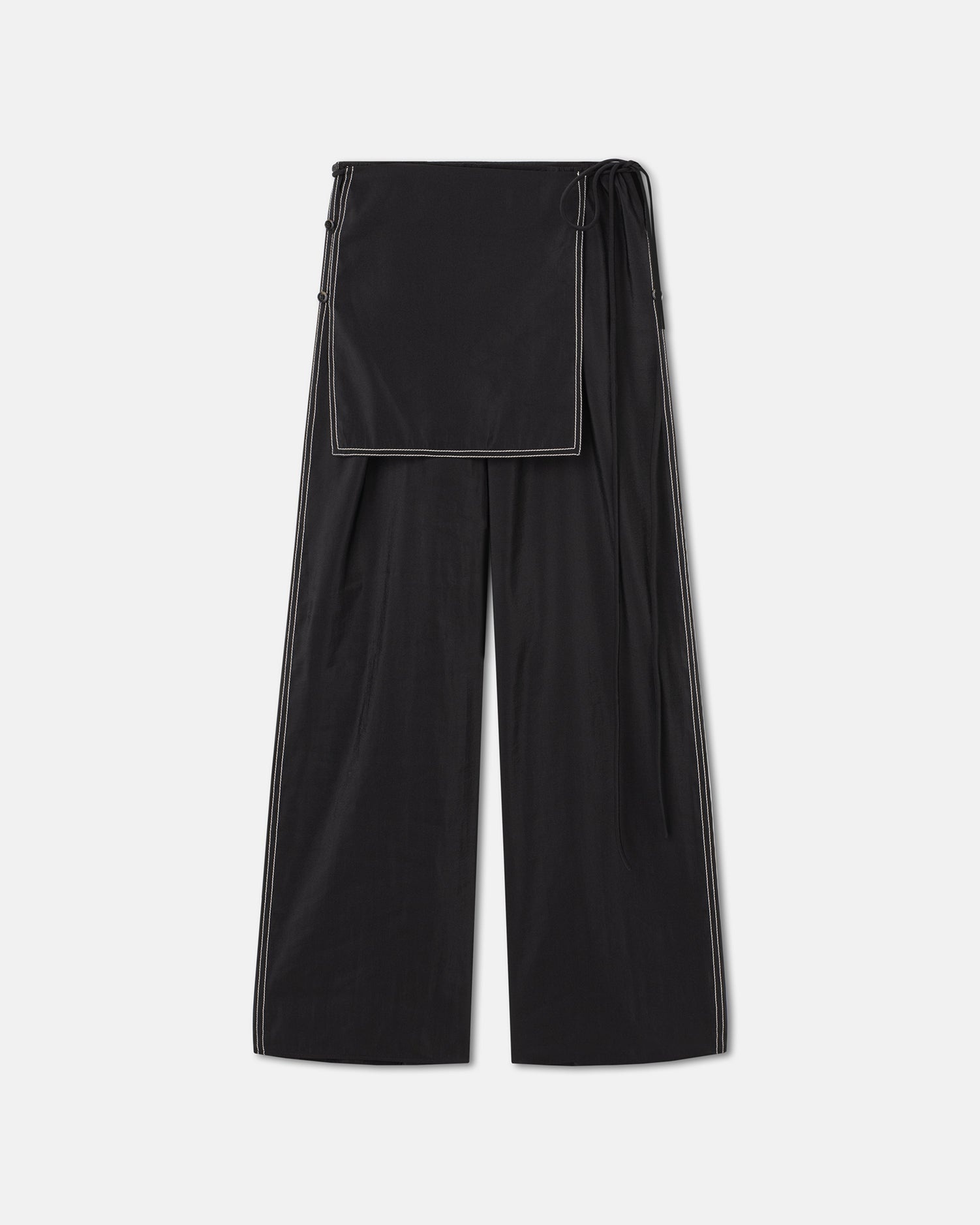 Glass Poplin Pants - 1