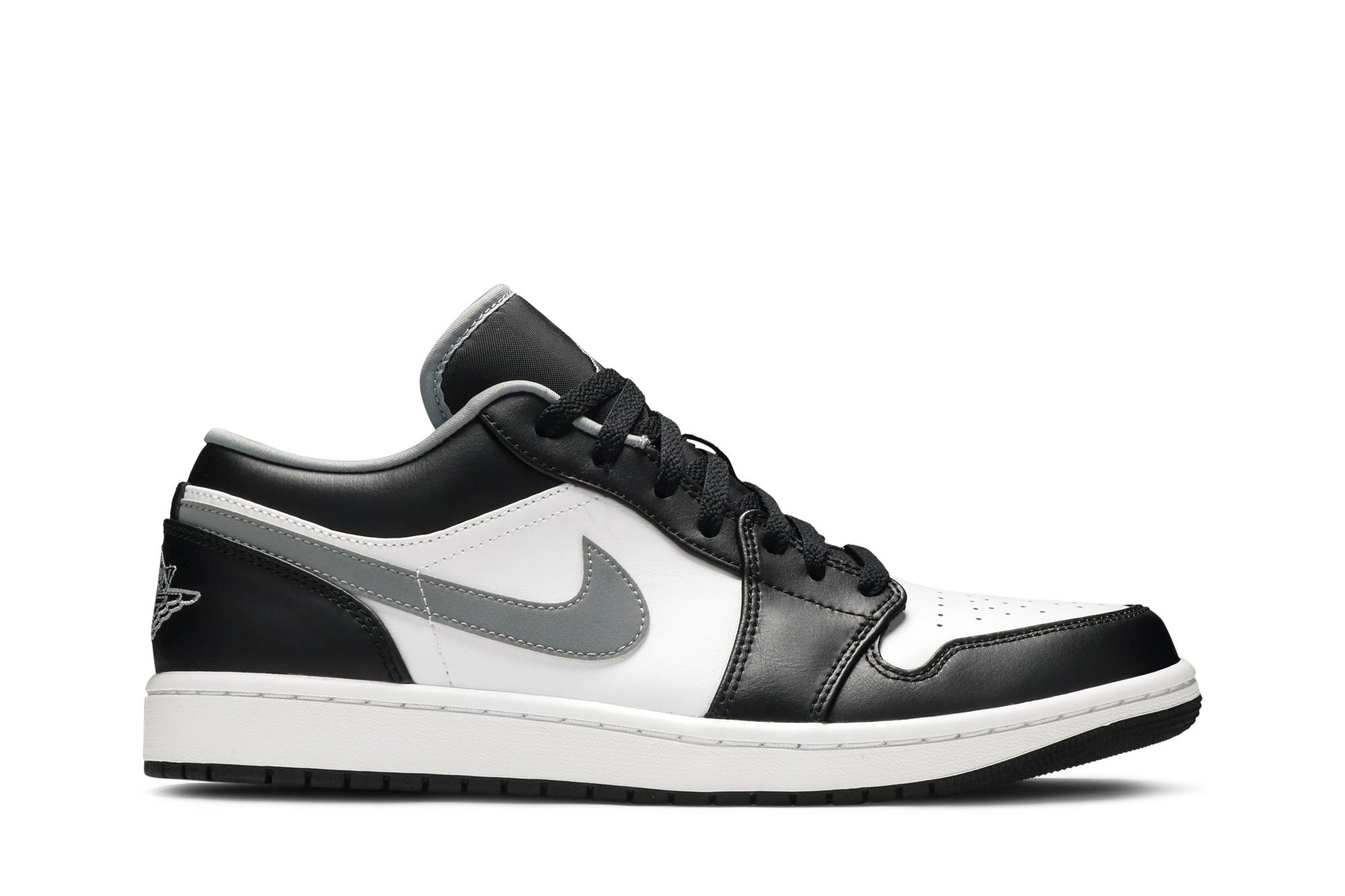 Air Jordan 1 Low 'Black Medium Grey' - 1