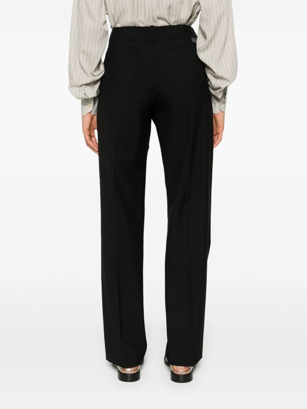 virgin wool trousers - 4