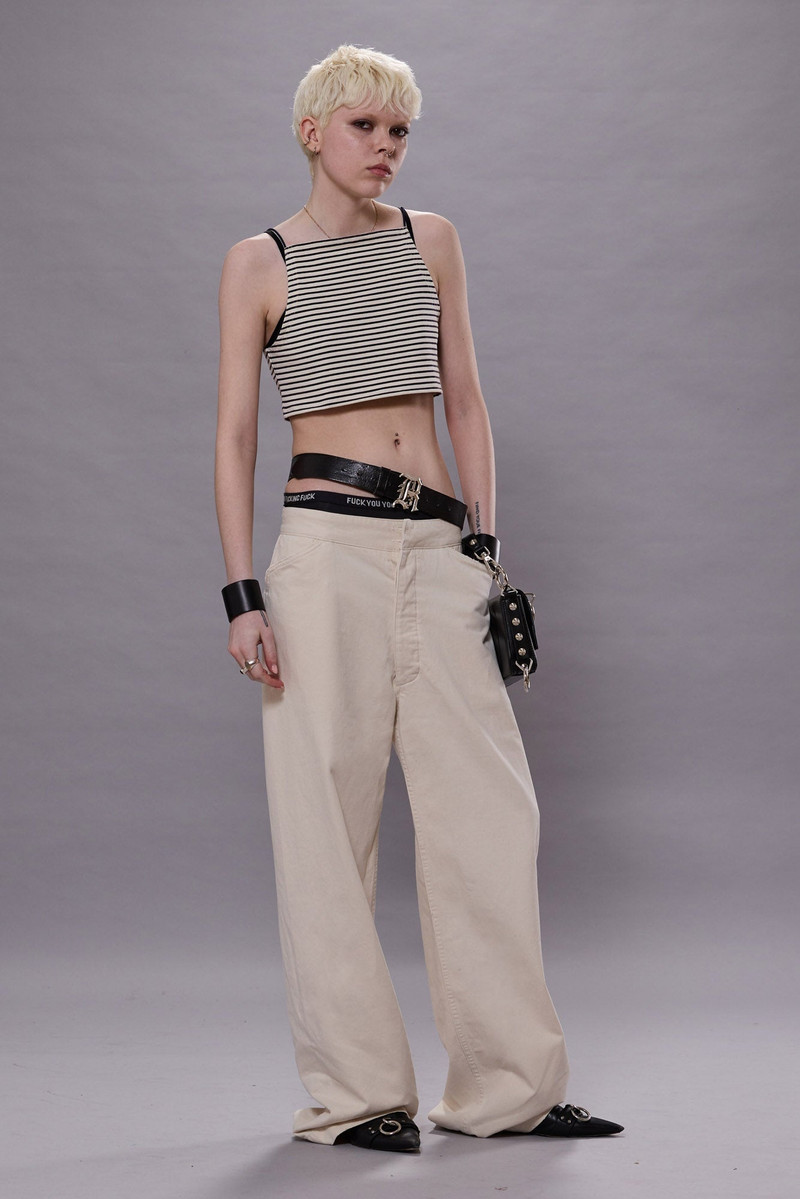 R13 LACE BACK SAILOR PANT outlook