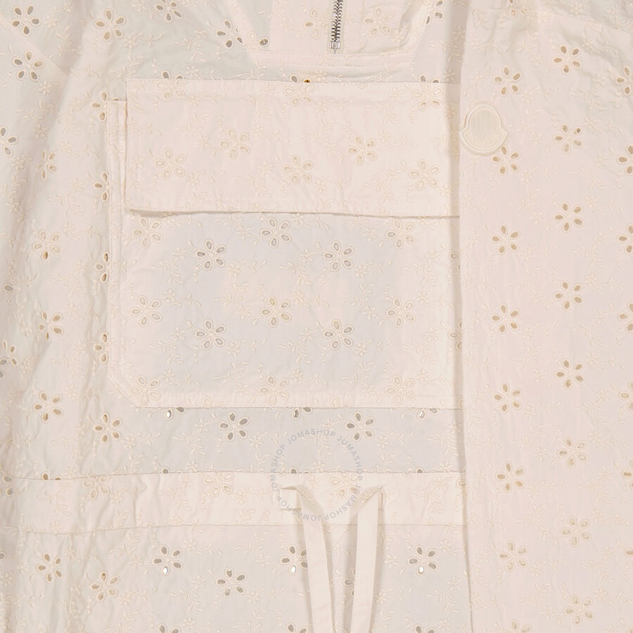 Moncler Ladies Natural Asnen Broderie Anglaise Jacket - 7