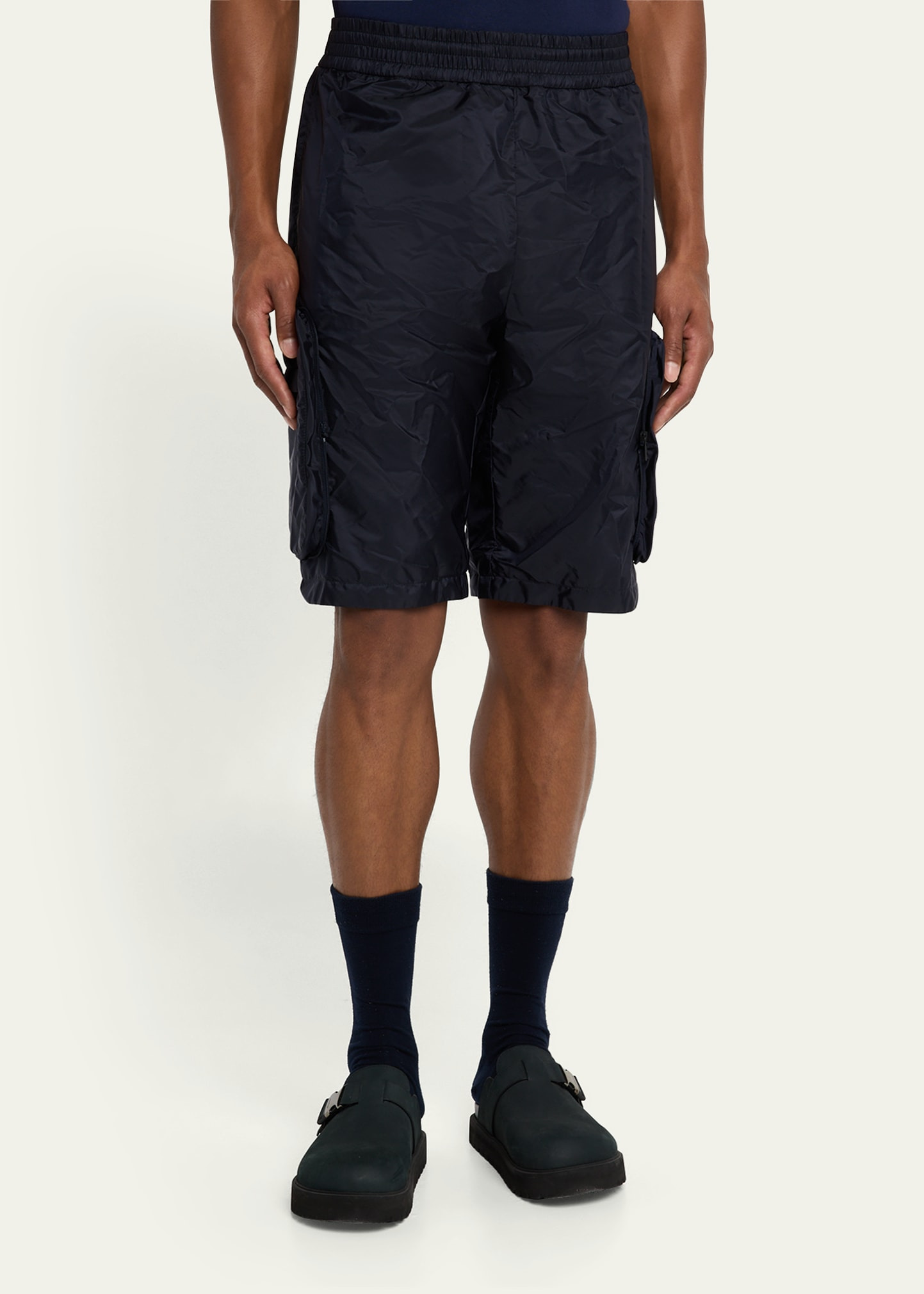 x Mercedes-Benz by NIGO Men's Packable Bermuda Shorts - 4