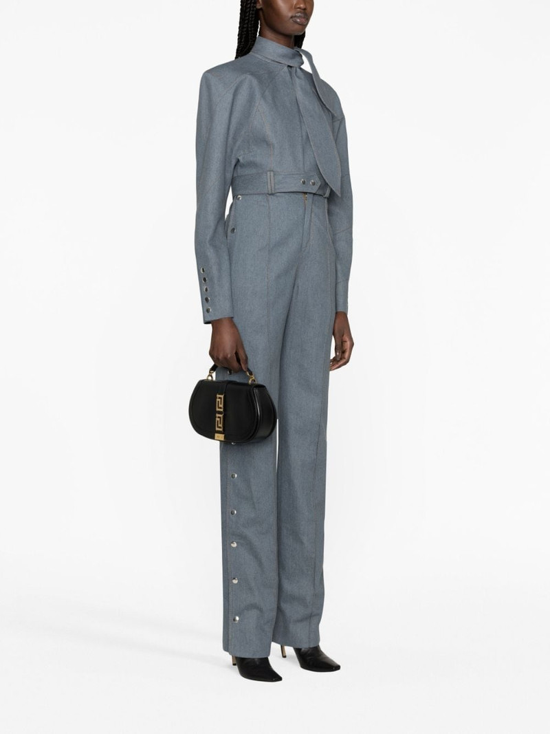VERSACE Greca Goddess leather shoulder bag outlook