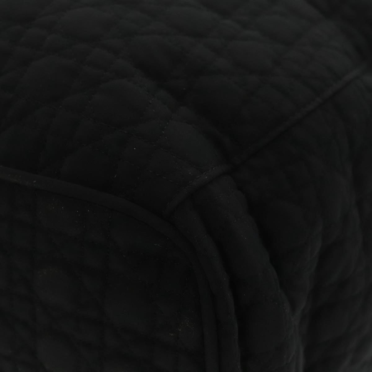 DIOR Canage Hand Bag Nylon Black Gold - 13