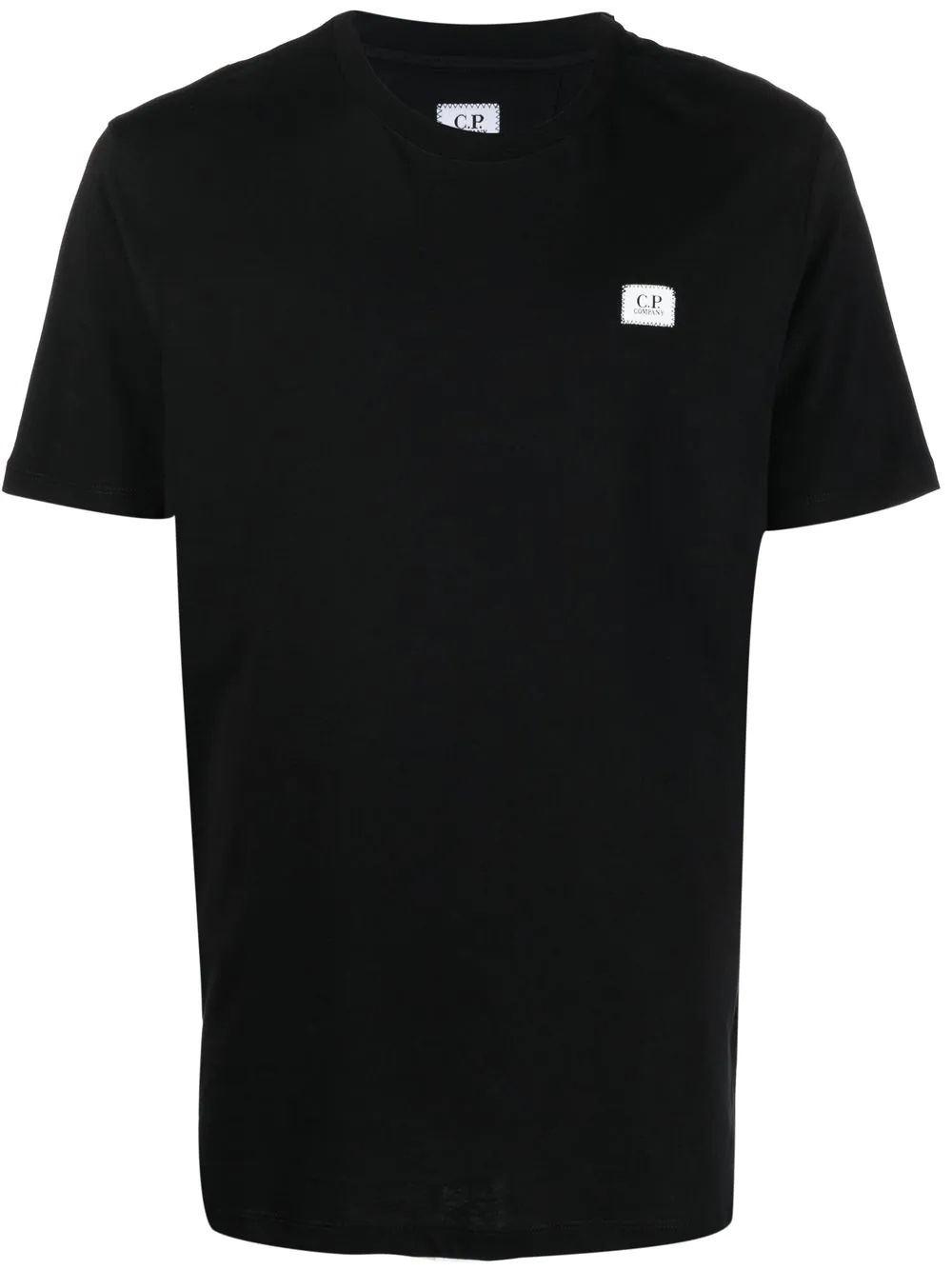 logo patch cotton T-shirt - 1